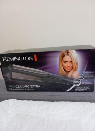 Щипцы-выпрямитель плойка для волос remington s5525 pro ceramic extra