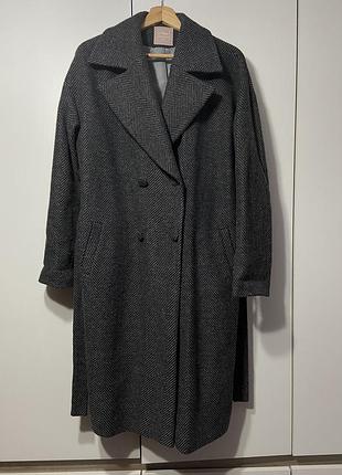 Шерстяне пальто kryhitka lima