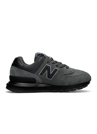 Мужские кроссовки new balance prm classic dark gray black