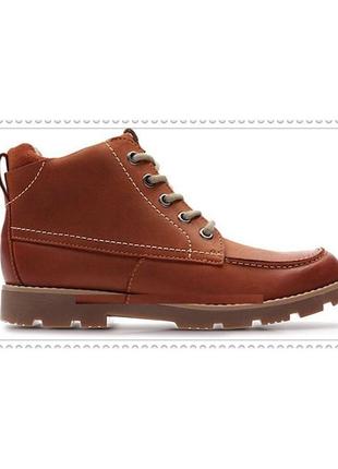 Р.29.5,31,32,33,33.5,36 clarks оригінал шкіряні черевики оригінал