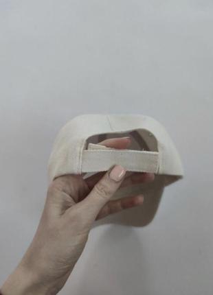 Кепка бейсболка женская белая мужская стильная качественная базовая унисекс7 фото