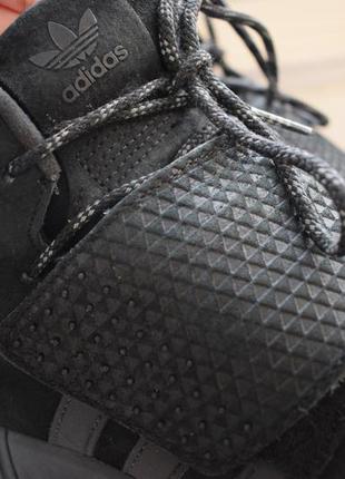 Шкіряні кеди високі снікерси кросівки adidas р. 43,5 27,5 см2 фото