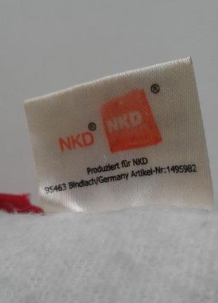 Брендовые красные с черным горнолыжные термо перчатки nkd германия нюанс8 фото