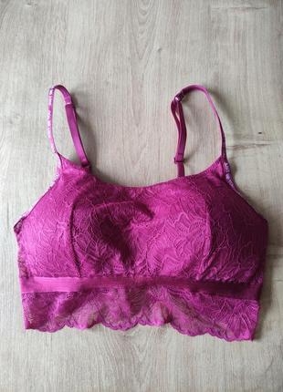Фирменный женский кружевной  топ бра gina benotti, германия, s.