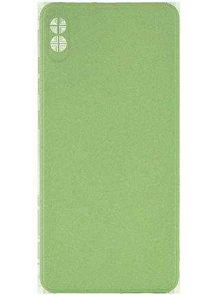 Чохол на xiaomi redmi 9a (фісташковий)