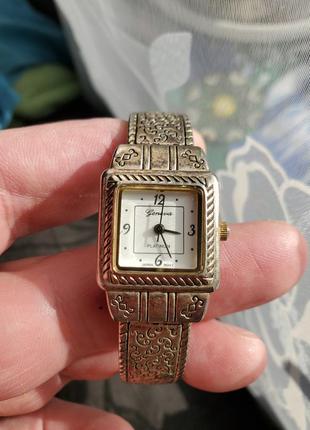 Geneva platinum кварцовий годинник-браслет, китай2 фото