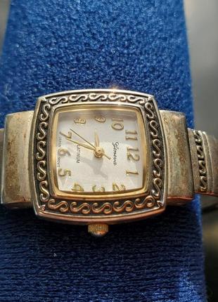 Geneva platinum кварцовий годинник-браслет, китай4 фото