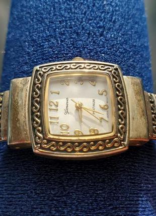 Geneva platinum кварцовий годинник-браслет, китай5 фото