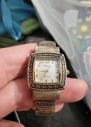 Geneva platinum кварцовий годинник-браслет, китай3 фото