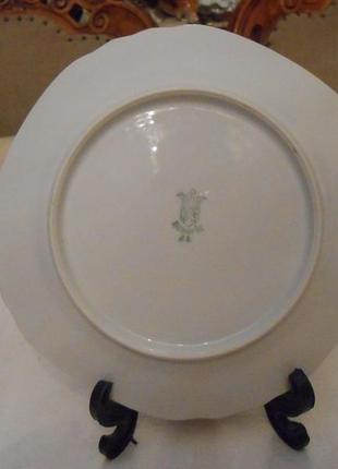 Антикварная тарелка фарфор бавария германия №8207 фото