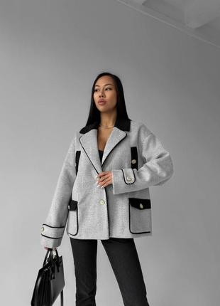 Пальто в стиле эрмесс