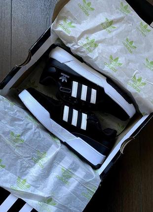 Кроссовки adidas forum black&amp;white2 фото
