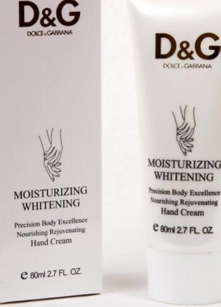 Крем для рук d&g hand cream 80ml ліц.