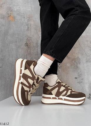 Кросівки кеди на високій підошві платформі танкетці масивній8 фото