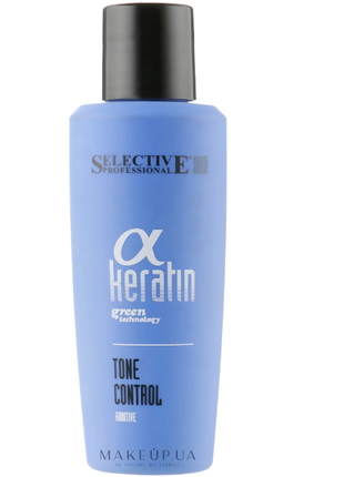 Кератинове лікувальне випрямлення волосся - selective professional alpha keratin tone control італія