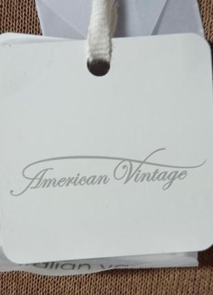 Шикарная полупрозрачная блуза жилетка american vintage,p.m/l4 фото