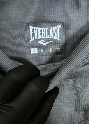 Леггинсы,лосины everlast женские для фитнеса серого цвета5 фото