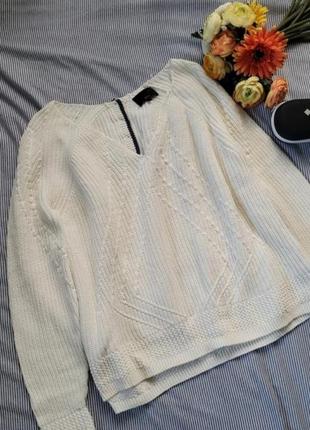 Пуловер джемпер бавовна светр овер1 фото