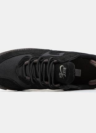Кроссовки flywire nike lunar gato 2 ext black font color code6 фото
