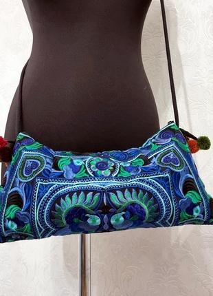 Маленькая сумка вышивка 5
