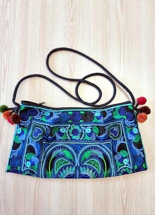 Маленькая сумка вышивка 3