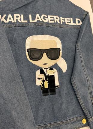 Джинсова курточка karl lagerfeld