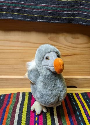 Wally plush dodo дитяча якісна іграшка плюшева пташка птах додо маврикій