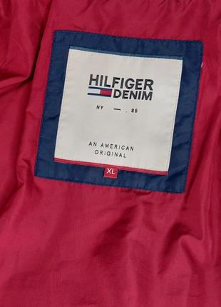 Пуховик мужской синий Tommy hilfiger3 фото