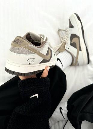 Кроссовки nike sb dunk "teddy bear brown" premium3 фото