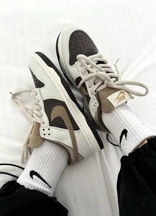 Кроссовки nike sb dunk "teddy bear brown" premium6 фото