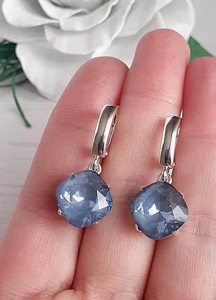 Серьги swarovski 3