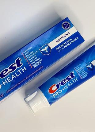 Зубна паста crest pro health whitening, 121 г