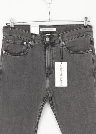 Чоловічі нові сірі штани джинси calvin klein jeans оригінал [ 32 i 33 ]2 фото