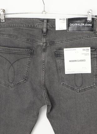 Чоловічі нові сірі штани джинси calvin klein jeans оригінал [ 32 i 33 ]4 фото