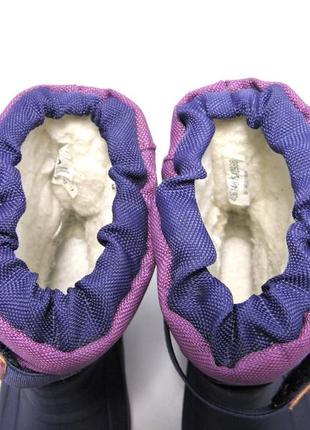Дитячі зимові чобітки дутики чоботи сноубутси р. 238 фото