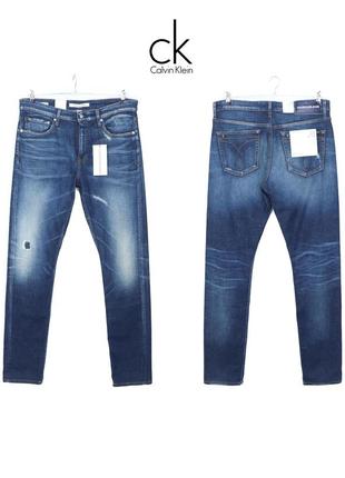 Чоловічі нові сині штани джинси calvin klein jeans оригінал [ 31,32,33]1 фото