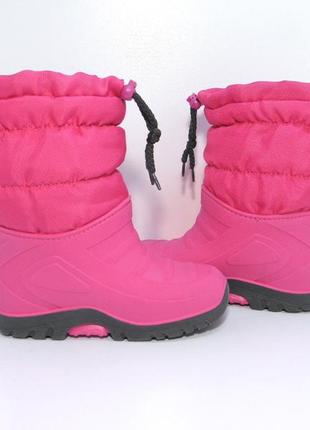 Дитячі зимові чобітки чоботи дутики сноубутси р. 25-262 фото