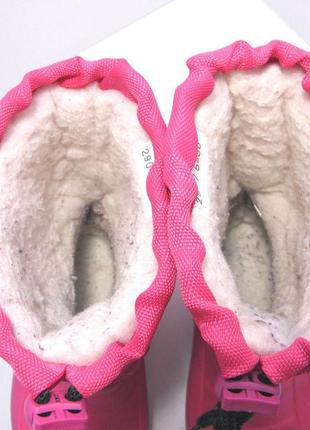 Дитячі зимові чобітки чоботи дутики сноубутси р. 25-267 фото