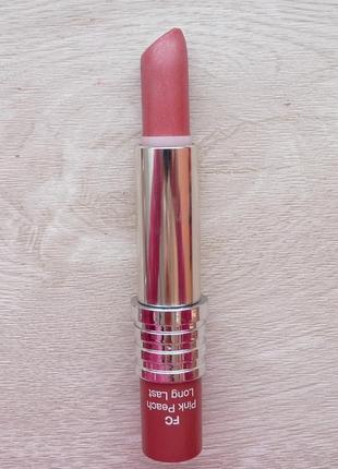 Стойкая помада сlinique long last lipstick fc pink peach тестер1 фото