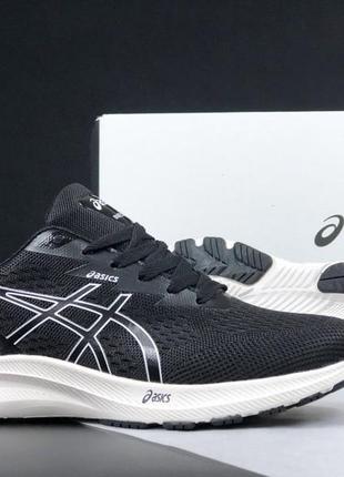 Мужские кроссовки asics gel-excite 10 черные с белым5 фото