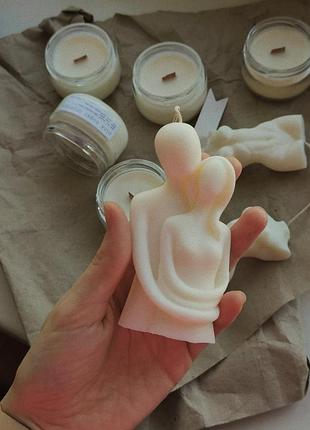 Свечи для влюбленных свеча на 14 свирепый день влюбленных подарка для любимой свечи объятия свечи ручной работы