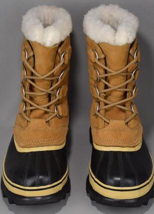 Sorel caribou waterproof термоботинки ботинки сапоги снегоходы зимние. оригинал. 38-39 р./24.5 см.4 фото