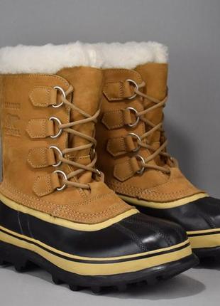 Sorel caribou waterproof термоботинки ботинки сапоги снегоходы зимние. оригинал. 38-39 р./24.5 см.2 фото