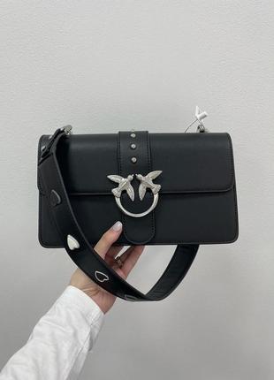 Сумка pinko classic love bag icon simply black/silver