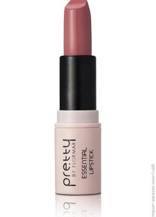 Помада pretty by flormar essential lipstick тон 13 warm punch, флормар