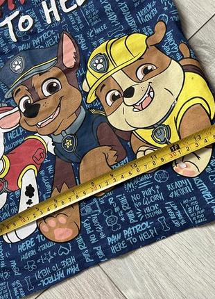 Кофта щенячий патруль реглан для хлопчика 4р paw patrol гонщик кофта синя6 фото