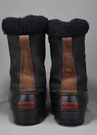 Sorel alpine waterproof термоботинки черевики чоботи снігоходи зимові канада оригінал 38-39 р/24.5см5 фото