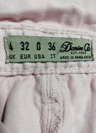 Шорты джинсовые на резинке с высокой посадкой denim co3 фото