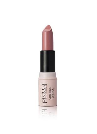 Помада pretty stay true lipstick тон 04, nude pink1 фото