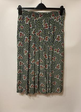 Винтажная юбка с карманами,bellino